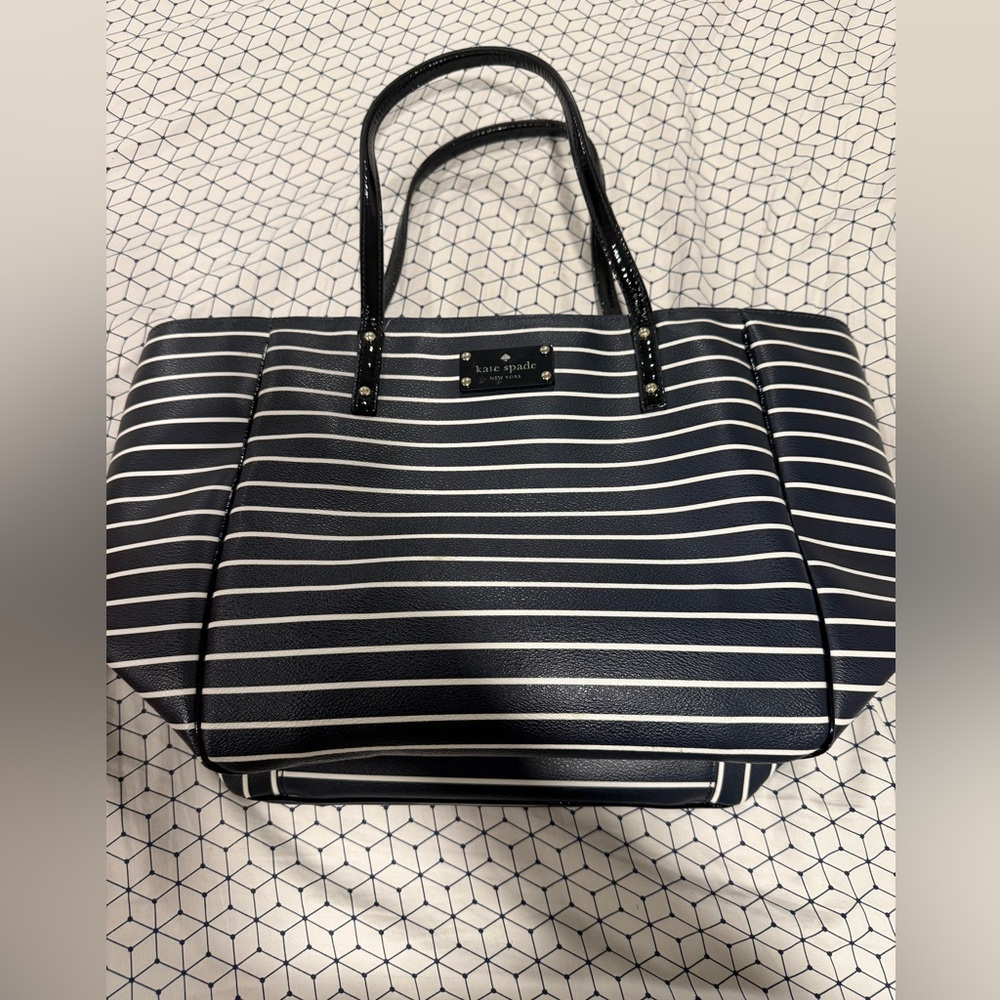Kate Spade Navy Stripe Tote